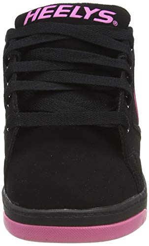 HEELYS Propel 2.0 770291 - Zapatos 1 rueda para niñas, Multicolor (Black/Hot Pink), talla 36.5