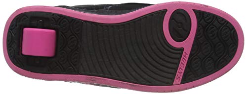 HEELYS Propel 2.0 770291 - Zapatos 1 rueda para niñas, Multicolor (Black/Hot Pink), talla 36.5