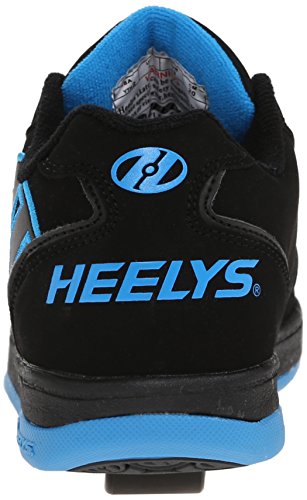 Heelys Propel 2.0 | zapatos con ruedas para niños | Negro, (38 EU)