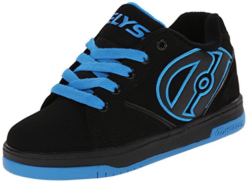 Heelys Propel 2.0 | zapatos con ruedas para niños | Negro, (38 EU)