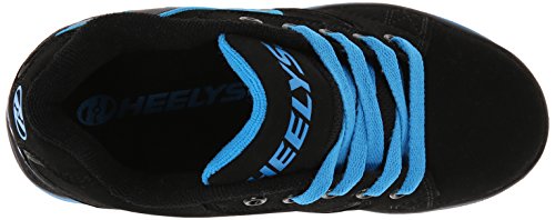 Heelys Propel 2.0 | zapatos con ruedas para niños | Negro, (38 EU)