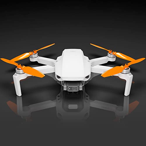 Hélices MAS Stealth para dji Mini 2 y Mini SE - Naranja, 4 hélices en Juego