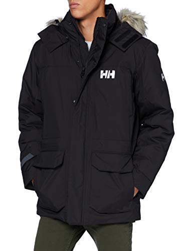 Helly Hansen Montes Parka Jacket, Hombre, Negro, XL