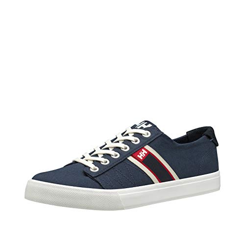 Helly Hansen Pier & Lifestyle, Zapatillas Mujer, Azul (Navy/Off White/Alert Red), 41 EU