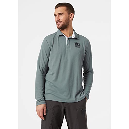 Helly Hansen Skagen Quickdry Rugger Polo, 591 Soldado, S para Hombre