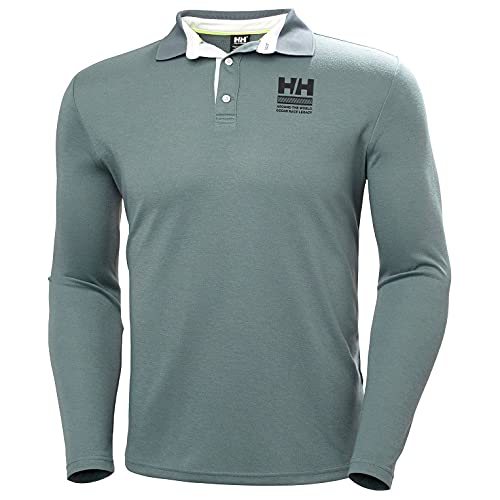 Helly Hansen Skagen Quickdry Rugger Polo, 591 Soldado, S para Hombre