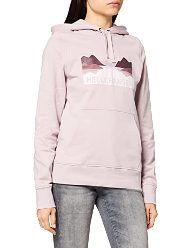 Helly Hansen W Nord Graphic Pullover Hoodie Suéter, 692 Dusty SYRIN, M para Mujer