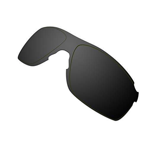 HKUCO Lentes de repuesto para Oakley EVZero Pitch Gafas de sol Negro Polarizado