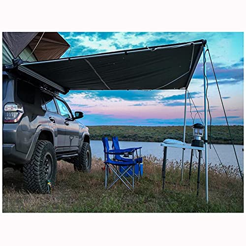 HLONGG Coche Lado Toldo SUV Tienda Tolera Al Aire Libre Off Road Vehículo Auto Driving Equipo De Automóvil Durable Impermeable Van Toldo Coche Carpa De Botas para Playa Camping Pesca Picnic,2 * 2.5