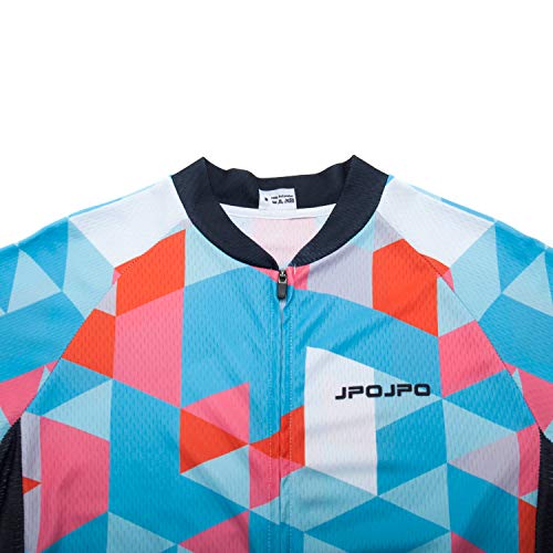 Hotlion Mujeres Ciclismo Jersey Mountain Bike Racing Top Ropa, Cu0037, Medium