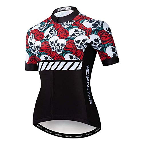 Hotlion Verano transpirable Ciclismo Jersey Mujeres Mountain Bike Jersey de secado rápido Bicicletas camisa manga corta Ciclismo ropa