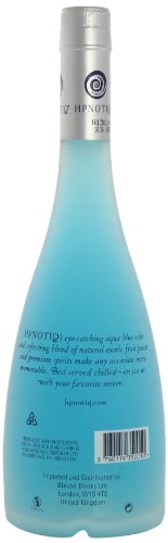 Hpnotiq - Licor de vodka con zumo de fruta y cognac Blue champagne, 700 ml