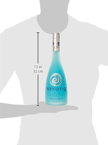 Hpnotiq - Licor de vodka con zumo de fruta y cognac Blue champagne, 700 ml