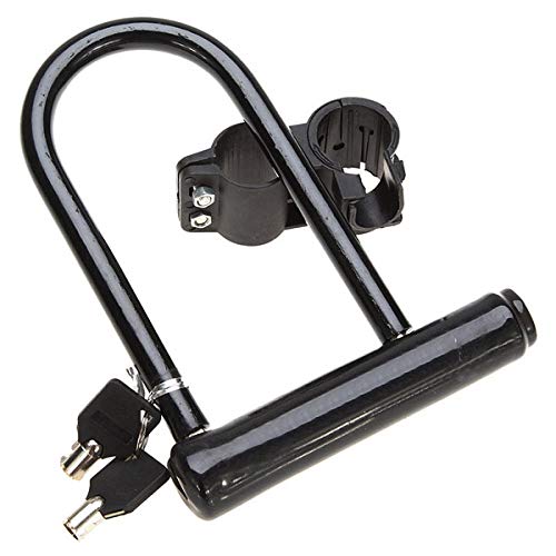 HPPSLT Candado de Bicicleta Seguridad-Steel-Cadena-U-D-Lock-for-Motorbike-Motorcycle-Scooter-Bike-Bicycle-Cycling Cerradura de Bicicleta