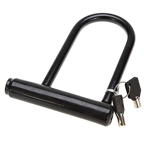 HPPSLT Candado de Bicicleta Seguridad-Steel-Cadena-U-D-Lock-for-Motorbike-Motorcycle-Scooter-Bike-Bicycle-Cycling Cerradura de Bicicleta