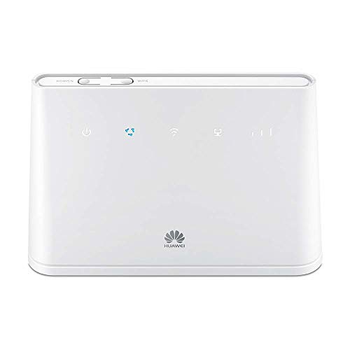 HUAWEI B311-221 - Enrutador inalámbrico 4G LTE 150MBps, WiFi móvil, con 1 puerto GE LAN / WAN, velocidad WiFi de 300MBps, blanco