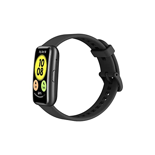HUAWEI Watch FIT New - Smartwatch con Cuerpo de Metal, Pantalla AMOLED de 1.64”, hasta 10 días de batería, 96 Modos de Entrenamiento, GPS Incorporado, 5ATM, Color Negro
