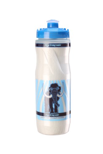 Hydrapak Woolly Mammoth - Botella de Agua aislada, Azul, 20 onzas