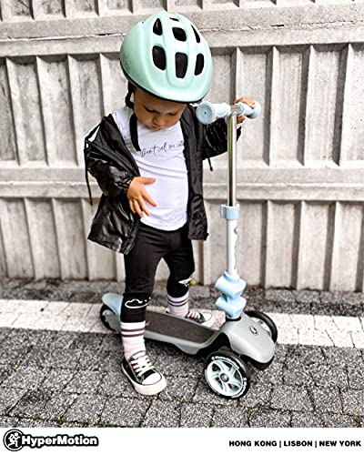 HyperMotion Draisienne Patinete Infantil 3 en 1 (Carga máxima 50 kg) | Globber Triciclo bebé evolutivo de + 1 año | Reposapies, Asiento Carga máxima 20 kg, Azul