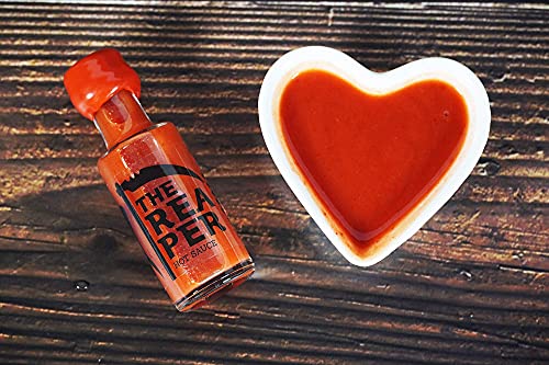 I LOVE SPICY The Reaper Salsa Picante 96.581 SHU (Carolina Reaper Chile 85%) 20 ml Calor 7/5 Louisiana Estilo