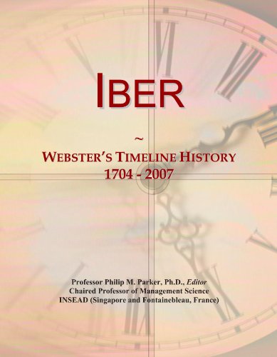 Iber: Webster's Timeline History, 1704 - 2007