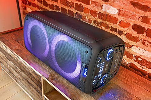 Ibiza Freesound400 - Altavoz activo autonomo 400W con bluetooth, USB, micro-SD y mando a distancia