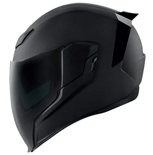 Icon Casco para moto Airflite Rubatone negro mate 2019, talla L (59)