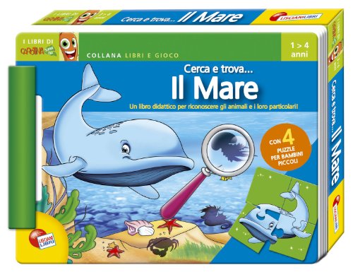 Il mare. Cerca e trova... Ediz. illustrata. Con puzzle (Libro e gioco)