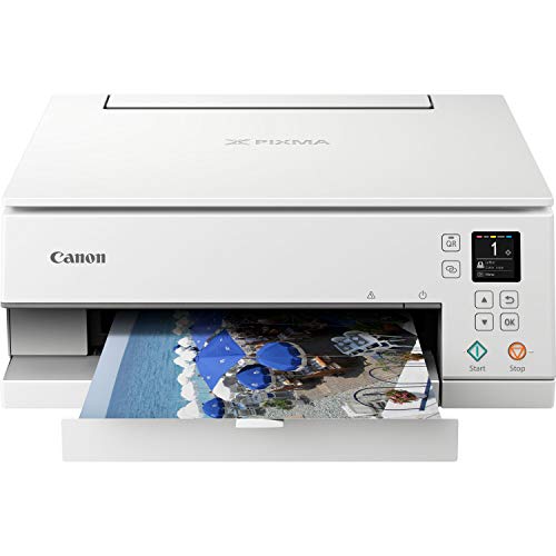 Impresora Multifuncional Canon PIXMA TS6351 Blanca Wifi de inyección de tinta