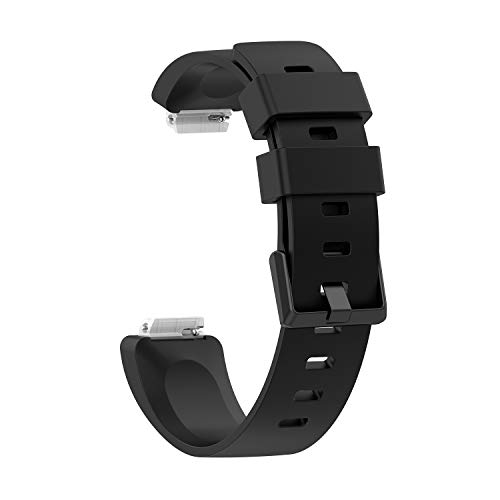 Inspire - 2 correas para reloj Inspire HR para mujeres y hombres, compatible con Fitbit Inspire 2 / Inspire HR / Inspire / ACE 2, correa de reloj de silicona suave para deporte fitness, Large,