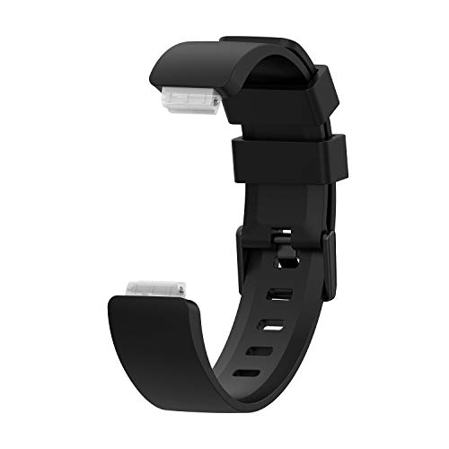 Inspire - 2 correas para reloj Inspire HR para mujeres y hombres, compatible con Fitbit Inspire 2 / Inspire HR / Inspire / ACE 2, correa de reloj de silicona suave para deporte fitness, Large,