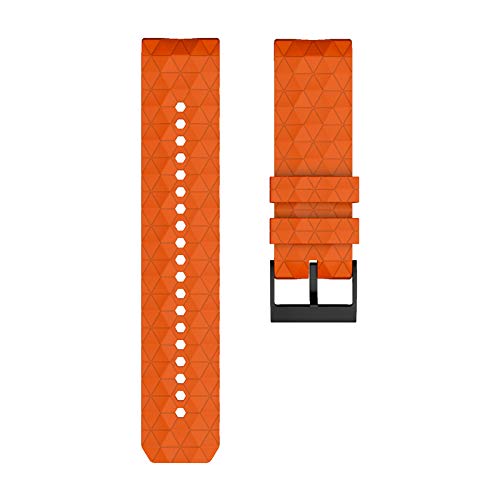 Ixkbiced Correa de Reloj Correa para Suunto-7/9 Reloj Inteligente Correa de Silicona Muñeca Deportiva HR/Baro