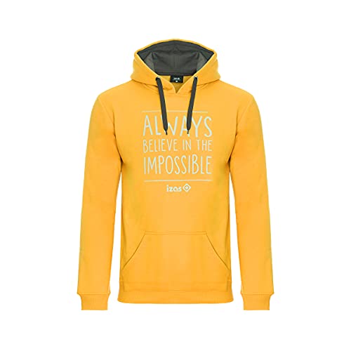 Izas Bernia Sudadera, Hombre, Miel Claro/Gris Oscuro, l
