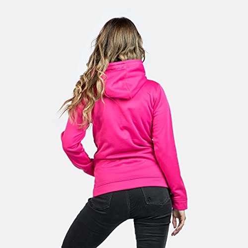 Izas Cadi Sudadera, Mujer, Fuxia/Negro, XL