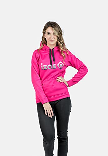 Izas Cadi Sudadera, Mujer, Fuxia/Negro, XL