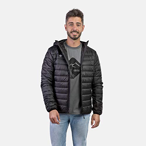 Izas | Chaqueta Invierno Hombre SINDU | Cazadoras Hombre | Abrigo Hombre Invierno | Chaquetas Acolchadas Hombre | Cazadora Entretiempo Hombre