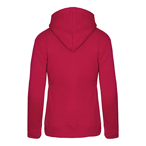 Izas Cimbia Sudadera, Mujer, Rojo Mineral/Humo, XL