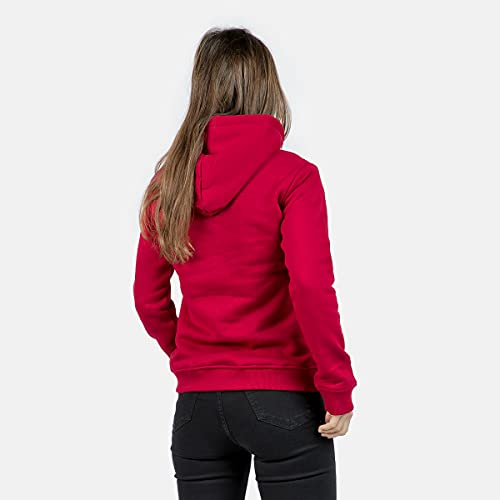 Izas Cimbia Sudadera, Mujer, Rojo Mineral/Humo, XL