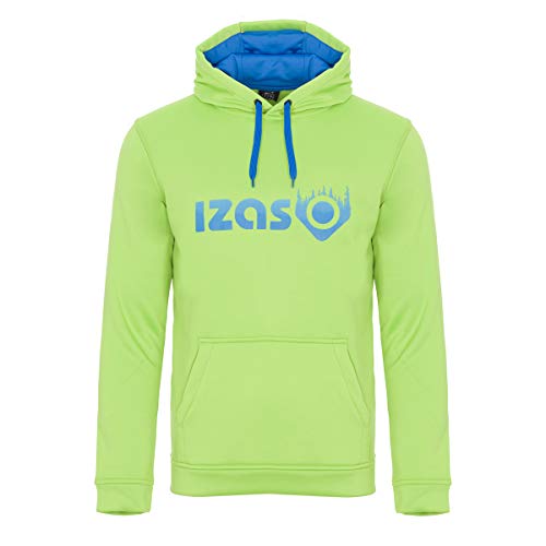 Izas Outdoor Sudadera con Capucha Doha (Verde Claro/Royal, XXL)