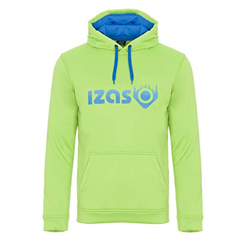 Izas Outdoor Sudadera con Capucha Doha (Verde Claro/Royal, XXL)