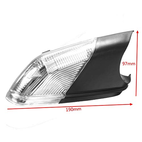 Izquierda + Derecha Estilo del Coche Espejo Retrovisor Indicador de luz Intermitente Led para Polo mk4 FL 2005-2009 Skoda Octavia 2006-2010 (Derecho RH)