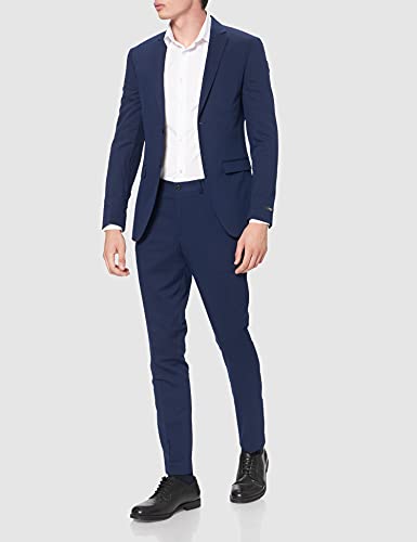 Jack & Jones Jprfranco Blazer Noos Chaqueta de Negocios, Azul Medieval, 52 para Hombre