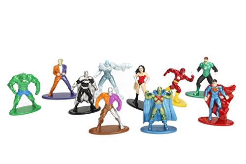 Jada - Nano Metalfig DC Comics 10 Unidades