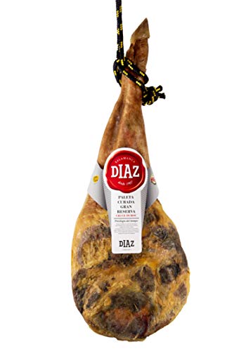 Jamón Curado Gran Reserva Serrano Duroc - REGALO Jamonero y Cuchillo - Paleta Peso Aprox 4,5 Kilos - What Jamón?