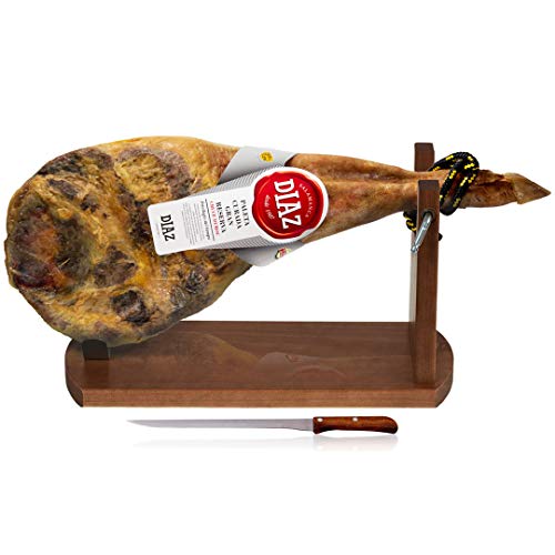 Jamón Curado Gran Reserva Serrano Duroc - REGALO Jamonero y Cuchillo - Paleta Peso Aprox 4,5 Kilos - What Jamón?