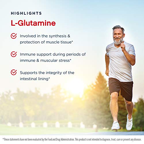 Jarrow Formulas L-Glutamine, 750mg - 120 vcaps - 120 Cápsulas