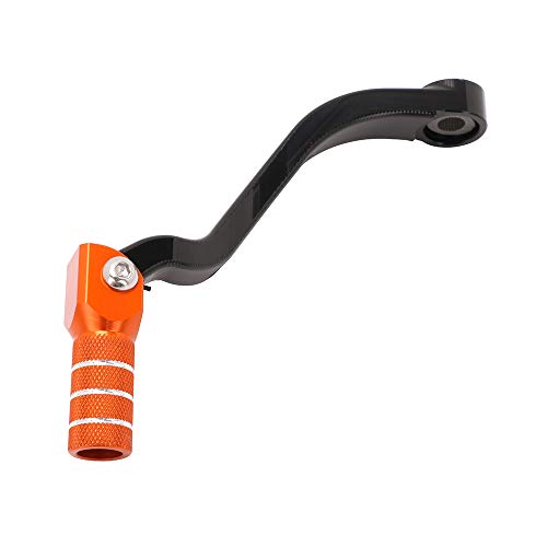 JFG Racing Motocicleta Balancín de Palanca de Cambios de Palanca de Cambio de palancas de Aluminio por K.T.M SX XC XCW SXF XCFW EXC MXC XCF 250-560 - Naranja