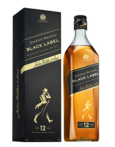 Johnnie Walker Black Label Whisky - 1000 ml