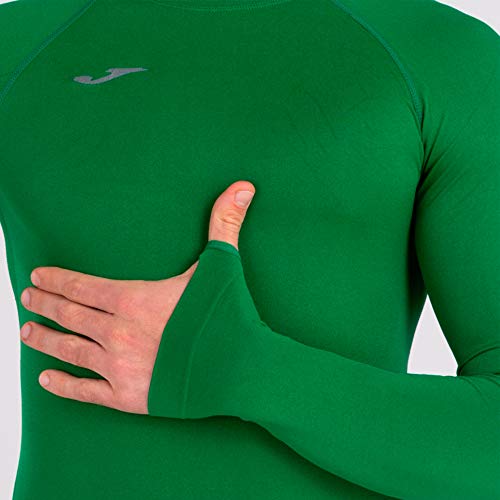 Joma Brama Classic Camiseta Termica, Hombre, Verde, S-M