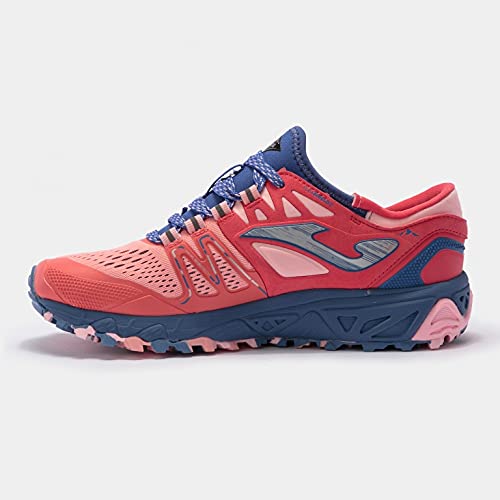 Joma Serie Sierra Lady, Zapatillas para Correr Mujer, Rosa-Marino, 39 EU